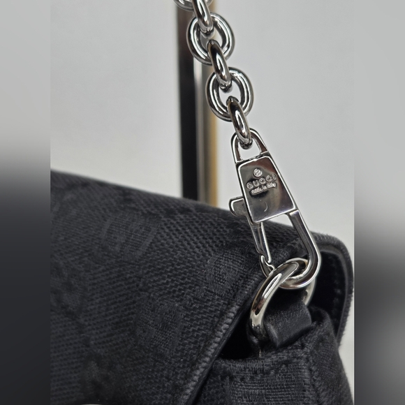 Gucci Horsebit Chain cloth handbag - Picture 4 of 13